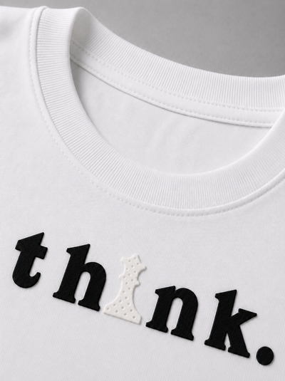 Think Oversize Tee – White