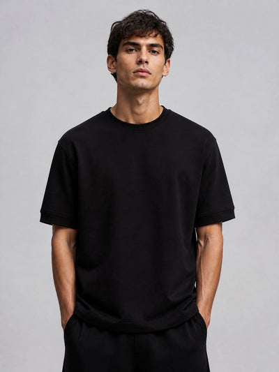 Oversized Fit Heavyweight T-Shirt – Black