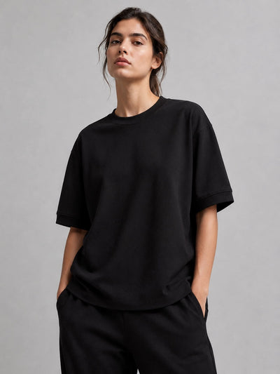 Oversized Fit Heavyweight T-Shirt – Black