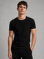 Slim Fit Cotton T-Shirt – Black