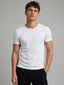 Slim Fit Cotton T-Shirt – White
