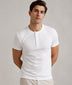 Relaxed Fit Henley T-Shirt – White
