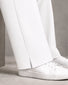 Relaxed Fit Interlock Polo Set White