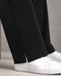 Relaxed Fit Interlock Polo Set Black