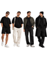 Oversized Tee Bundle (3-Pack) – Black