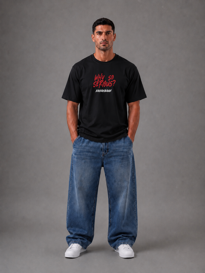 No Context Oversized Tee – Black