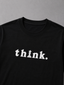 Think Oversize Tee – Black