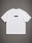 Error 404 Oversize Tee – White