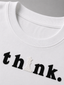 Think Oversize Tee – White