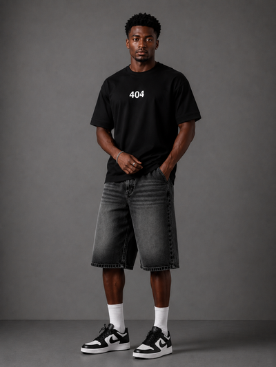 Error 404 Tee – Black