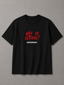 No Context Regular Fit Tee – Black