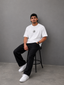 Bitcoin Oversize Tee – White
