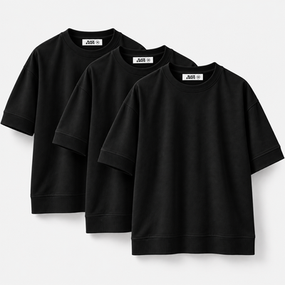 Oversized Tee Bundle (3-Pack)