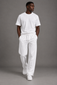 Interlock Relaxed Pant – White