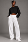 Interlock Relaxed Pant – White