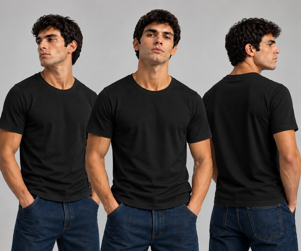 Slim Fit Tee Bundle (3-Pack)