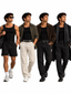 Ribbed Tank Top Bundle (3-Pack) – Black