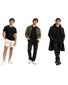 Slim Fit Tee Bundle (3-Pack) – Black