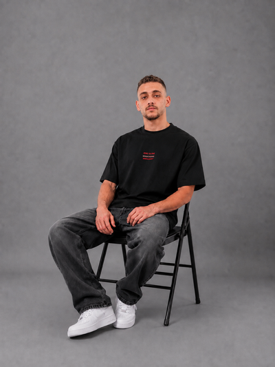 Zero to One Heavyweight Tee – Black