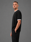 Ringer Interlock Tee Boxy Fit – Black